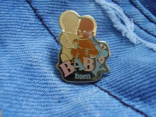 Pin baby born puppen - pin,